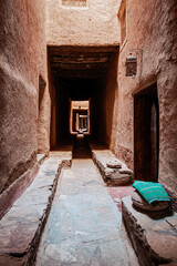 The village of Tinejdad in Morocco, El Khorbat which builds in tunnels