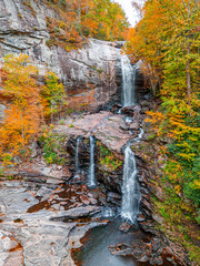 Fototapeta premium waterfalls of western north carolina