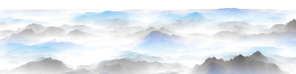 panorama of mountains