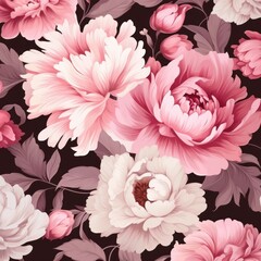 Chic Pink Shades Seamless Pattern