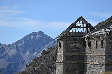 A fort on the French Alps