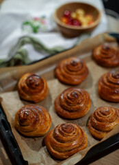 Homemade baking (cinnabons)