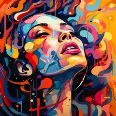 Abstract Emotions Illustration with Color and Texture © ContentHub