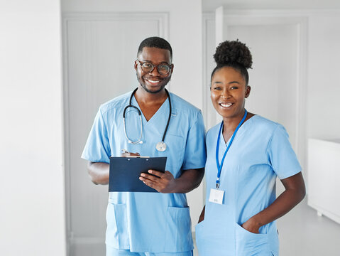 doctor hospital team medical nurse health medicine teamwork professional healthcare clinic two unity care occupation happy portrait together cheerful
