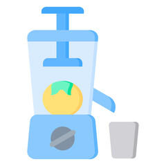 Juicer Flat Icon