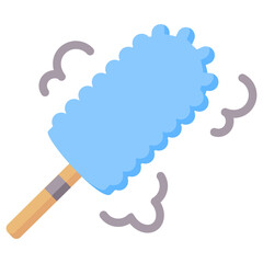 Feather Duster Flat Icon