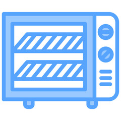 Oven Blue Icon