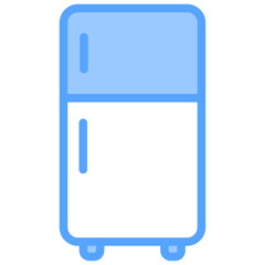 Refrigerator Blue Icon