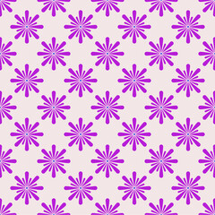 Seamless pattern premium vector pink simple art decoration, ceramic pattern.