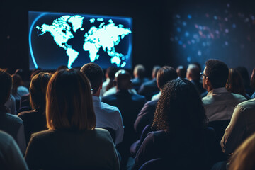 Business People Global Business Seminar Concept