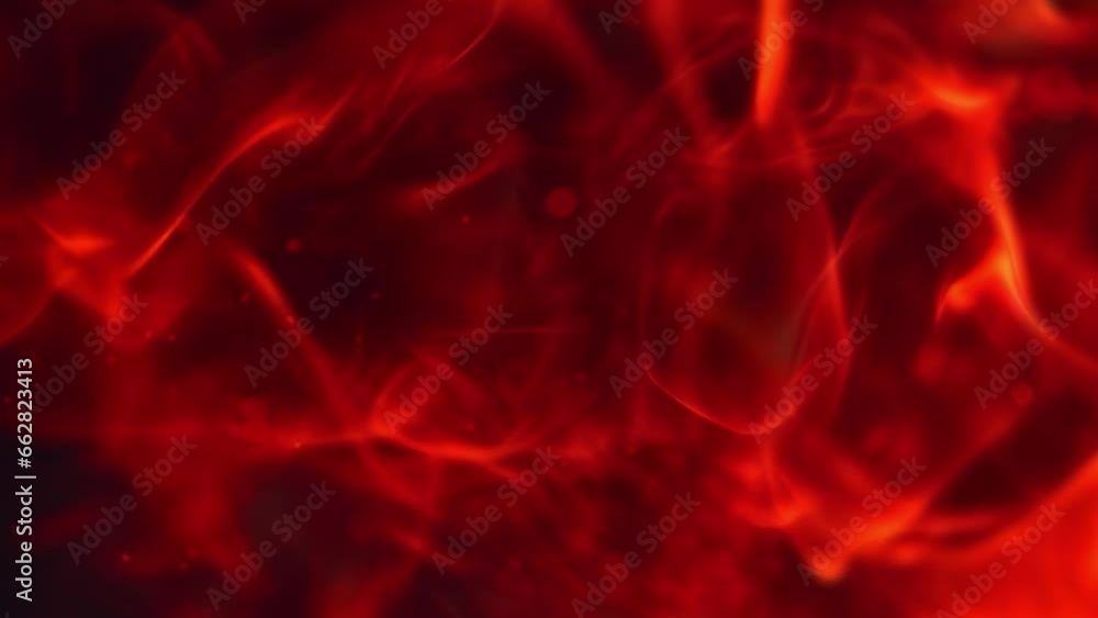 Poster beautiful light background with fire.