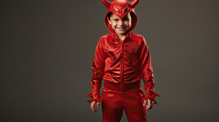 Fototapeta premium Mischievous Devil Costume