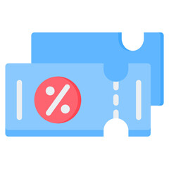 Coupon Flat Icon