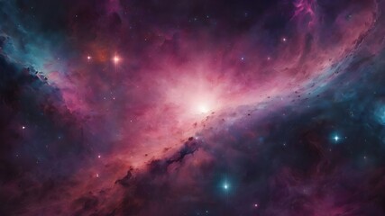 Obraz premium space galaxy background
