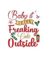 Fototapeta premium Christmas Svg Bundle, Funny Christmas Svg Bundle, All In One Bundle, Big Bundle
