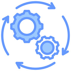Process Blue Icon