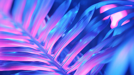 Exotic leaves background
