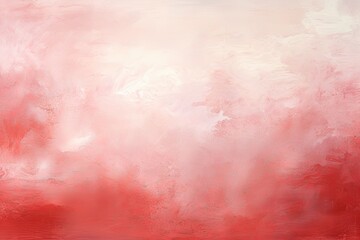 Fototapeta premium Romantic Sky: A Digital Painting in Shades of Pink and Red