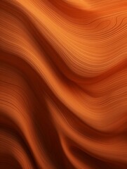Wooden Oak Creative Abstract Wavy Texture. Flowing Digital Art Decoration. Abstract Realistic Surface Vertical Background. Ai Generated Vibrant Curly Pattern.