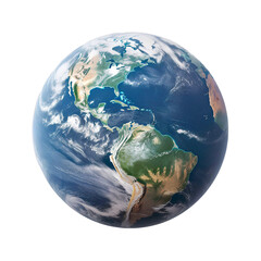 earth in space on the png transparent background, easy to decorate projects. - obrazy, fototapety, plakaty
