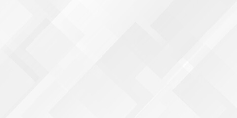 Abstract background seamless with lines and technology square triangle geometric texture background. Space futuristic design concept. Decorative web layout or poster, banner. White grey background.