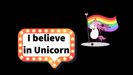 I believe in unicorn
