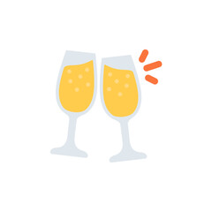 🥂 Clinking glasses