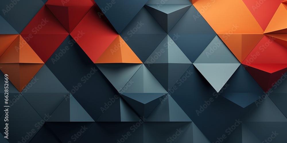 Poster get ready to add a modern touch to your designs with our geometric shapes background. its clean line