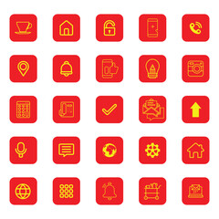 Vector  social media icons set Design