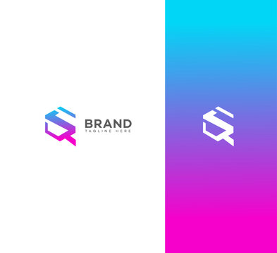 QS, SQ letter logo