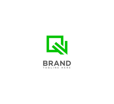 QV, VQ letter logo
