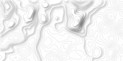 Background lines Topographic map. Geographic mountain relief. Abstract lines background. Contour maps. Vector illustration, Topo contour map on white background, Topographic contour lines.