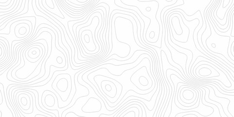 Background lines Topographic map. Geographic mountain relief. Abstract lines background. Contour maps. Vector illustration, Topo contour map on white background, Topographic contour lines.