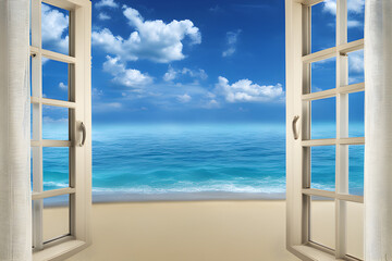 beach-windows-wallpaper-ocean-902342086. Generative AI