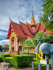 Wat Chalong or Wat Chaiharam Temple, Phuket Old Town, Thailand