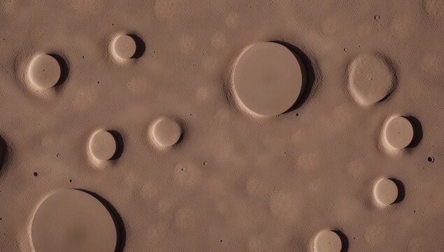 A Close Up Of A Surface With Many Small Circles