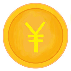yen sign icon