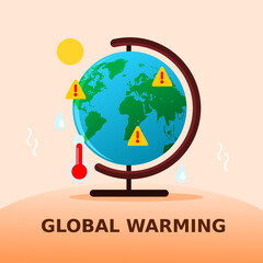 Global Warming Vector Illustration