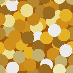 Sparkle glitter confetti vector cartoon seamless pattern background for wallpaper, wrapping, packing, and backdrop.