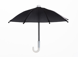 Small umbrella on white background