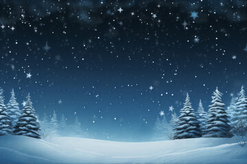 blue winter christmas background wallpaper gift card