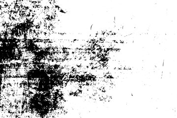 Fototapeta premium Rustic grunge vector texture with grain and stains. Abstract noise background. Weathered surface. Dirty and damaged. Detailed rough backdrop. Vector graphic illustration with transparent white. EPS10.
