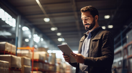 Fototapeta premium Storage Room Generative Ai