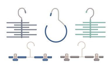 set of storage devices for trousers, skirts and belts for men, women, boys, girls png