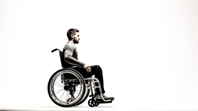 A person with a spinal cord injury works hard to regain mobility in an inspiring image of determination and perseverance.