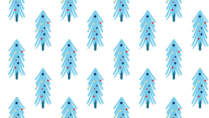 Seamless Christmas or New Year pattern, gift wrapping. Vector illustration
