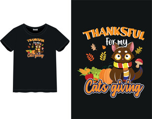 Thanksgiving Day T-shirt | Vacation mood | Male and Female T-shirt | Thanksgiving Day quotes	

