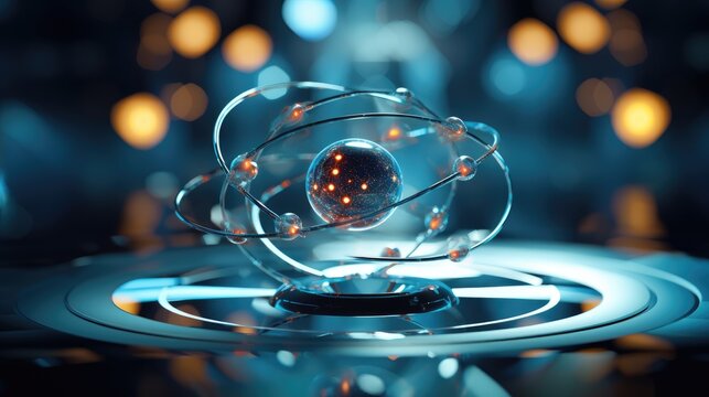 Exploring the Building Blocks of Nature - A Visual Representation of Atom and Molecule in Scientific Research