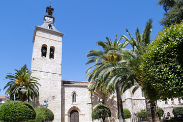 Fototapeta na wymiar Church of St. Peter in Ciudad Real, Spain