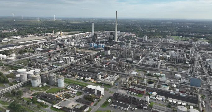 The Chemical Park Marl 650 hectare industrial estate in the town of Marl in the Ruhr area in the German state of North Rhine-Westphalia Chemical industry